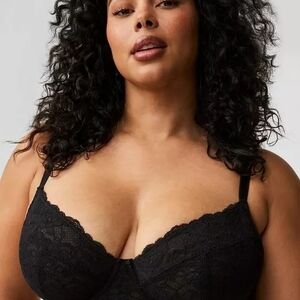 Torrid Black Lace Underwire Bra